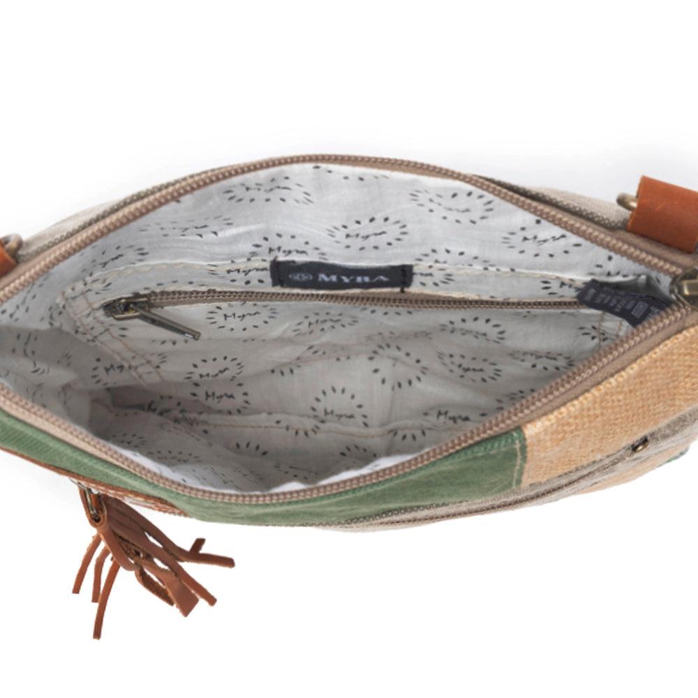 Boulangerie Floral Trim Crossbody Bag