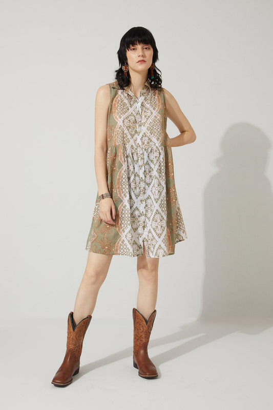 Kleid „Bohera Zeeva“ mit Perlenakzent