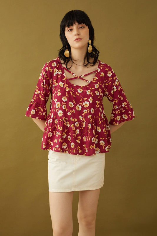 Bethany Blumen-Top