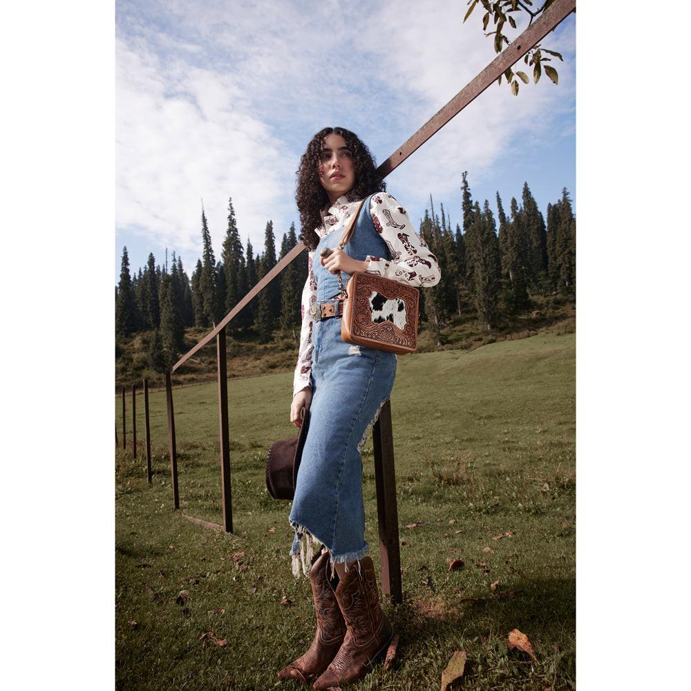 Dakota Highlands Hand-tooled Bag