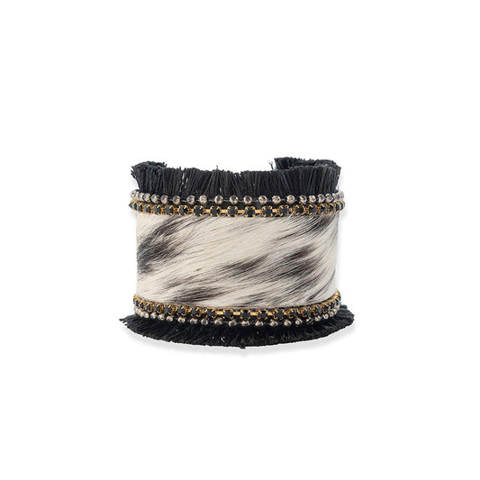 Armband „Coal Ridge“ aus Haarfell
