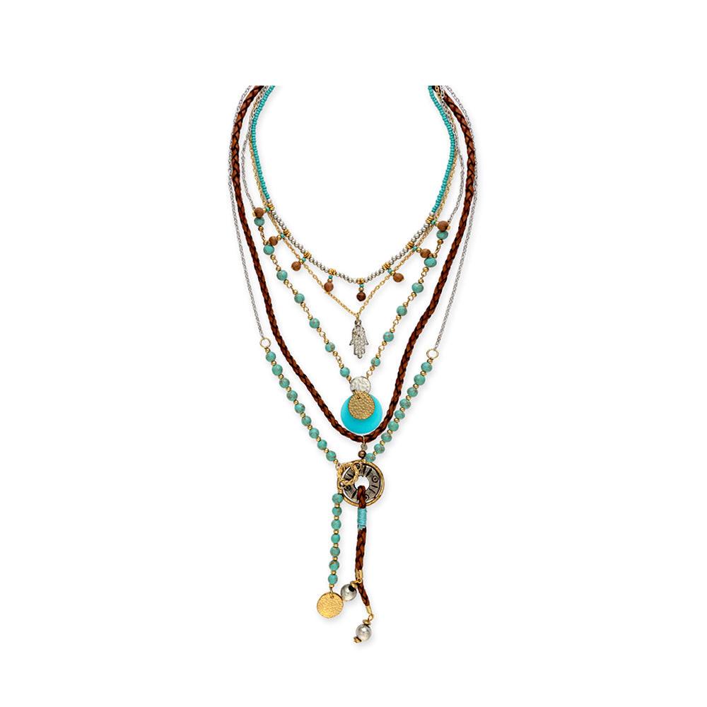 Southwest Spirit Multistrand Necklace