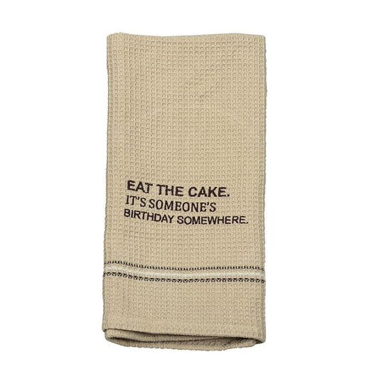 GESCHIRRTUCH „EAT THE CAKE“ – 2ER-SET