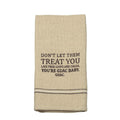 TREAT YOU DISH TOWEL '' SET OF 2 ''