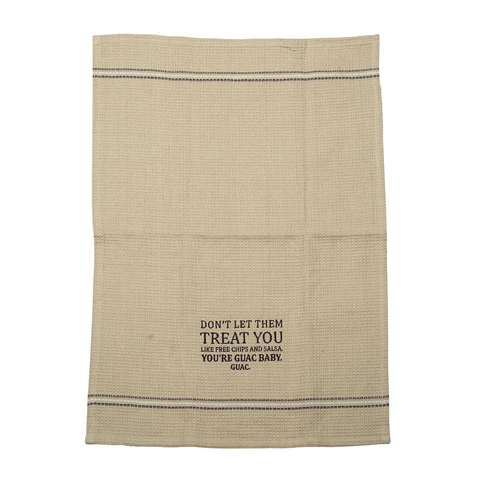 TREAT YOU DISH TOWEL '' SET OF 2 ''