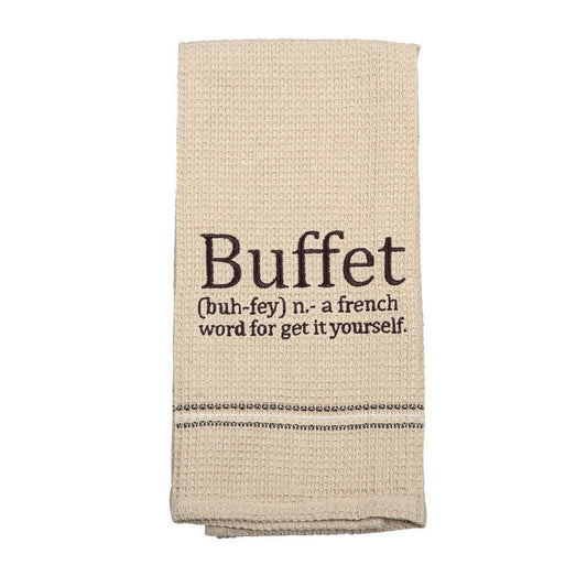 BUFFET-GESCHIRRTUCH 2ER-SET