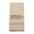 JUST REMEMBER DISH TOWEL  '' SET OF 2