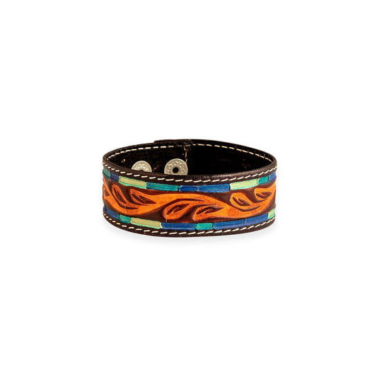 Clearway Trail handgefertigtes Lederarmband