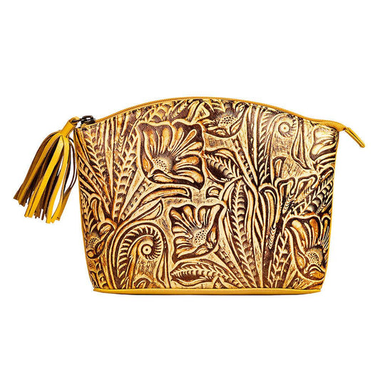 Clarendon Pouch in Gelb