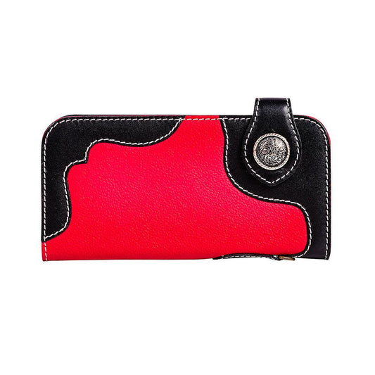 Elkerson Ridge Geldbörse in Schwarz & Rot