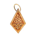 Diamond Trail Hand-tooled Key Fob
