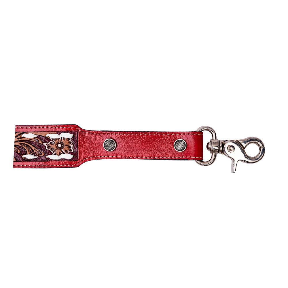 Timmson Trail Hand-tooled Leather Strap