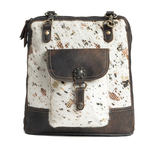 Canvas- und Haartasche im Klippen-Stil