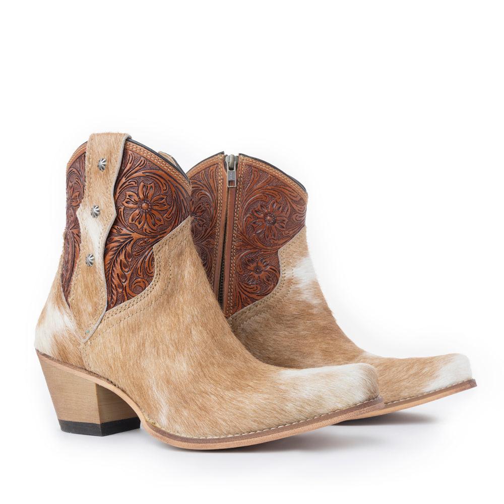 Callie Hair-On Hide Boots
