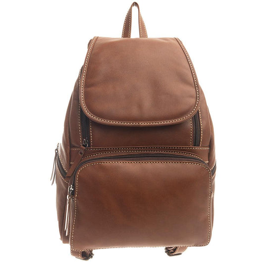 Rucksacktasche aus Leder „Cinnamon Trail“