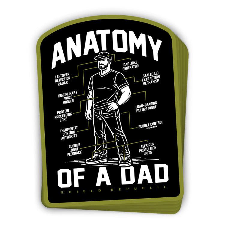 Anatomy of a Dad Decal