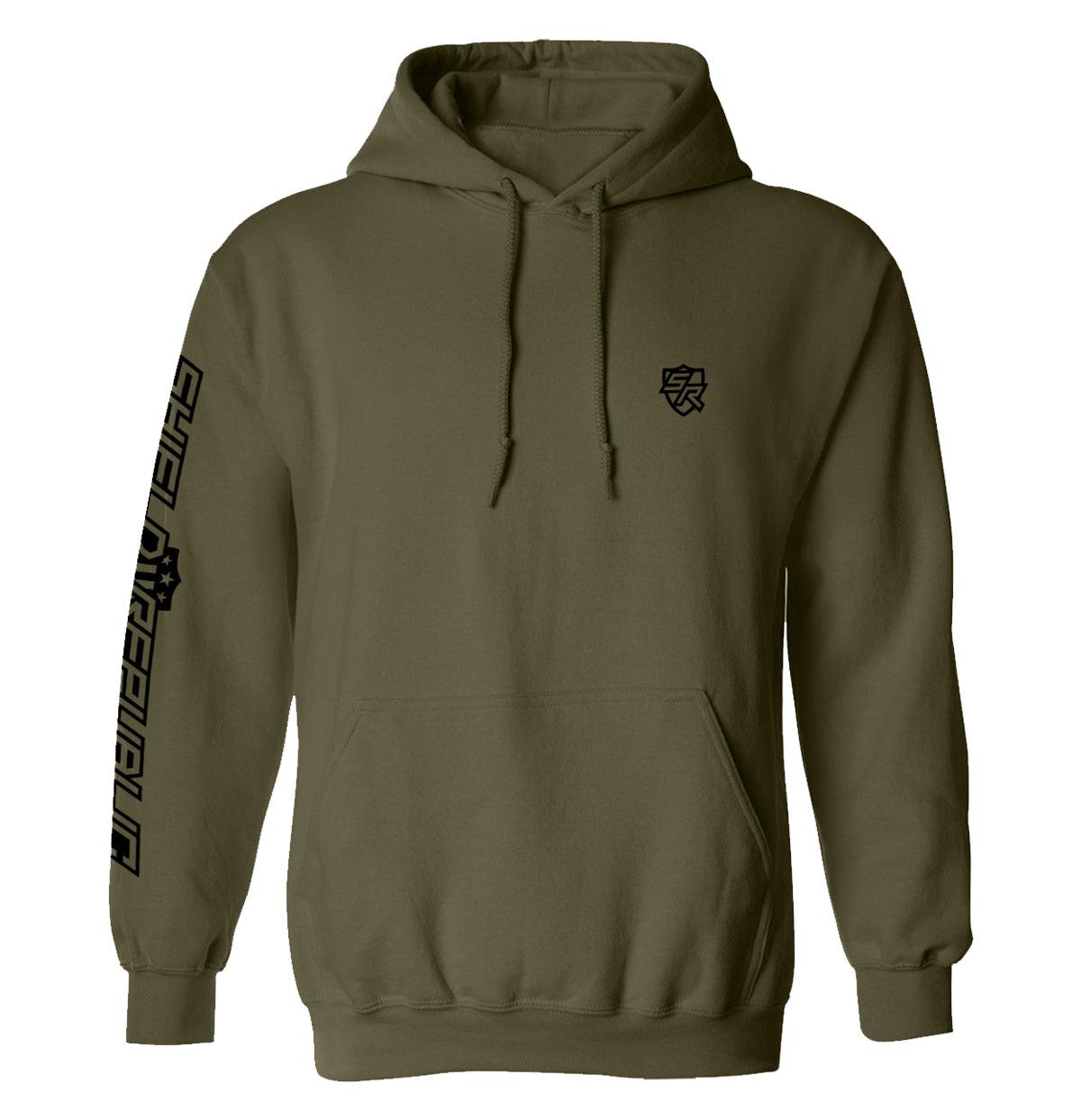 Kapuzenpullover der Marke Shield