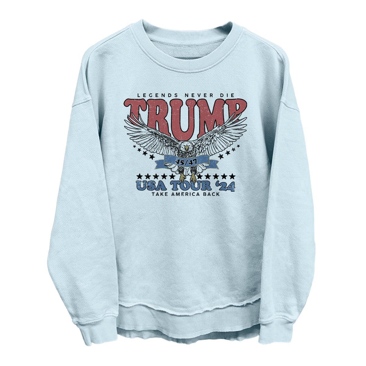 Legenden sterben nie Trump USA Tour 2024 (Vorderseite)