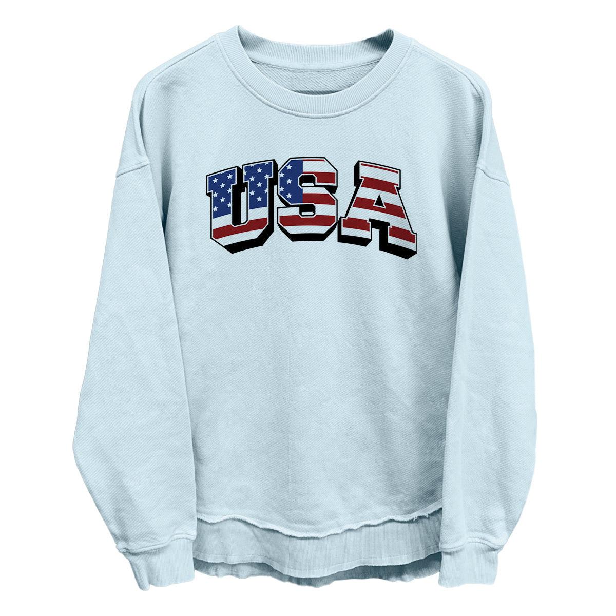 USA Flag Beschriftung (Vorderseite)