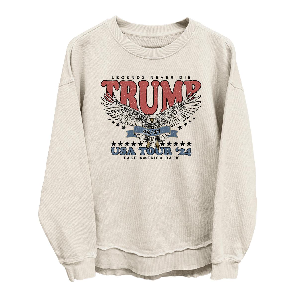 Legenden sterben nie Trump USA Tour 2024 (Vorderseite)