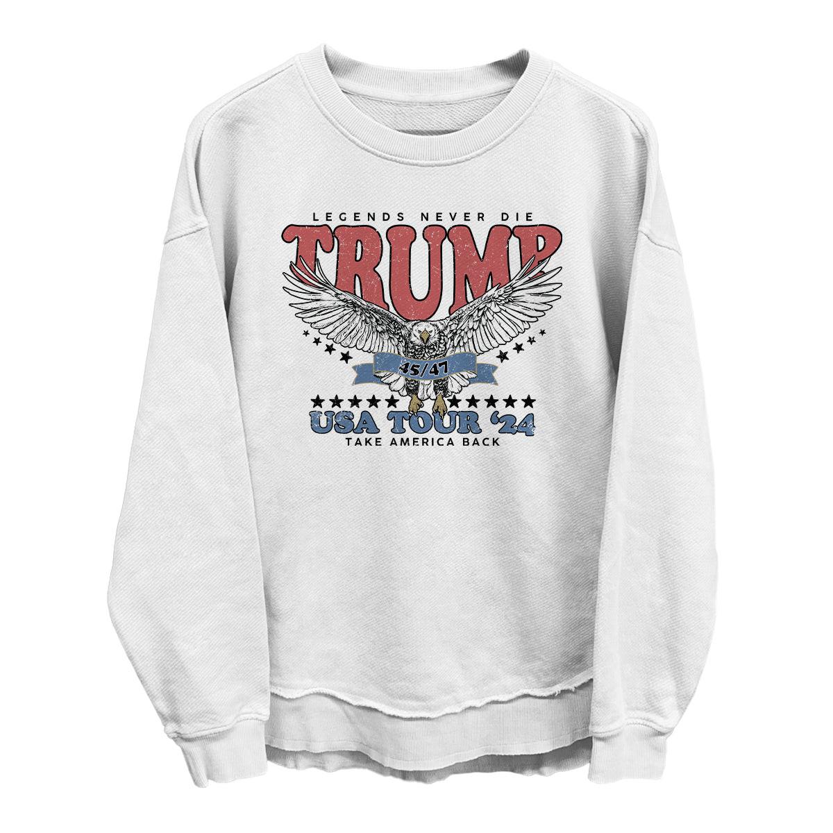 Legenden sterben nie Trump USA Tour 2024 (Vorderseite)