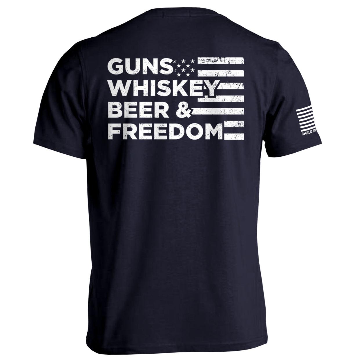 Waffen, Whiskey, Bier und Freiheit