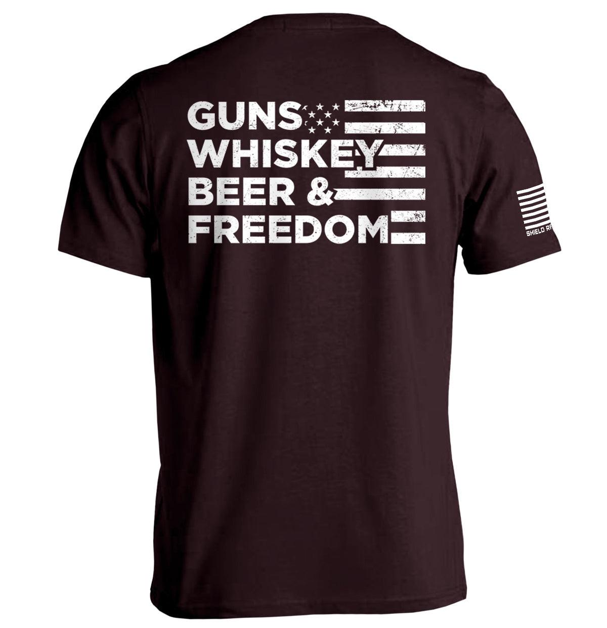 Waffen, Whiskey, Bier und Freiheit