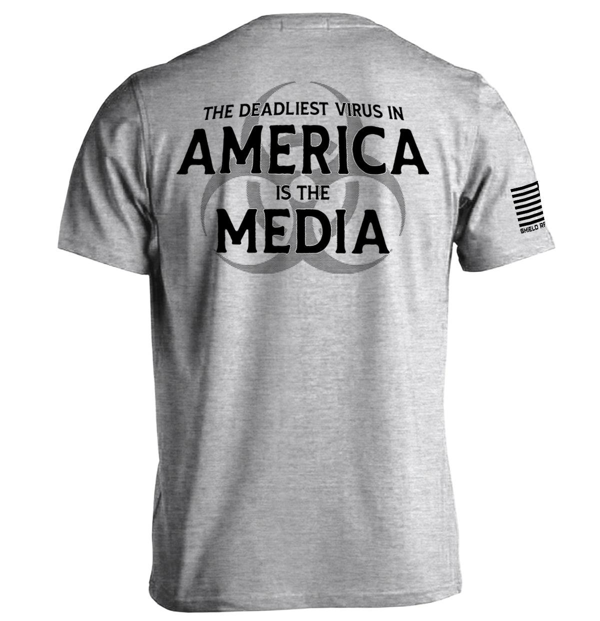 Das tödlichste Virus in Amerika sind die Medien (Schwarz)