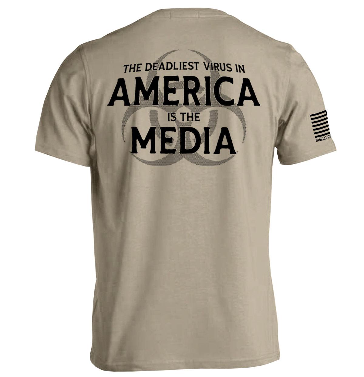 Das tödlichste Virus in Amerika sind die Medien (Schwarz)