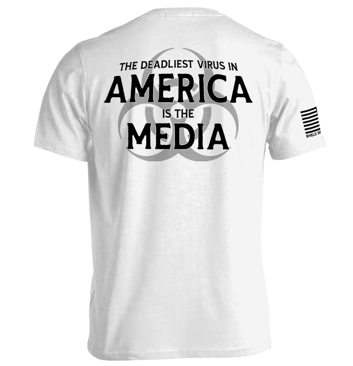 Das tödlichste Virus in Amerika sind die Medien (Schwarz)