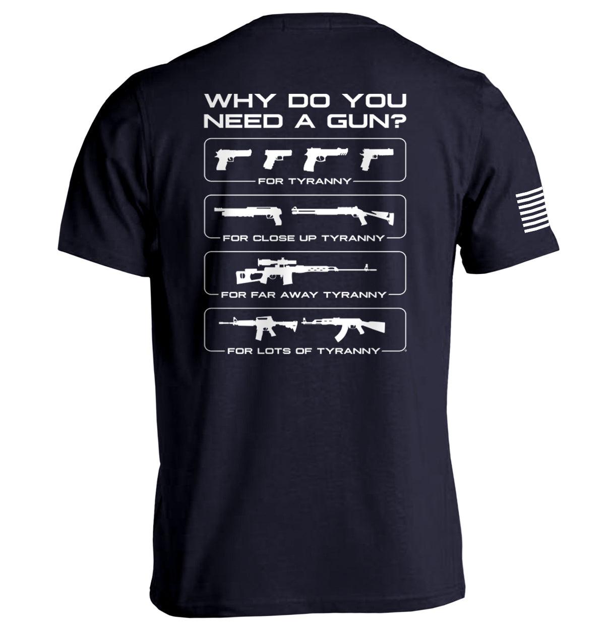 Warum brauchen Sie eine Waffe?