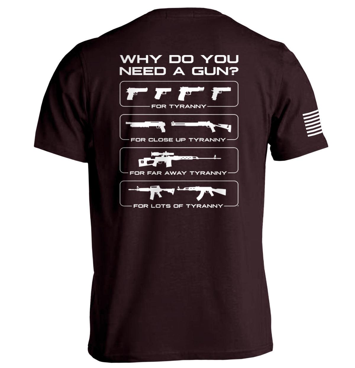 Warum brauchen Sie eine Waffe?