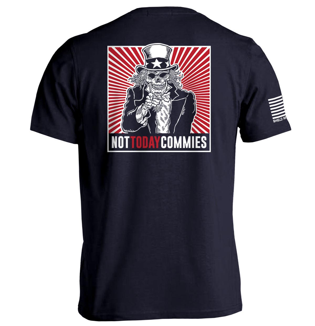 Heute nicht, Kommunisten, Uncle Sam (Schwarz)