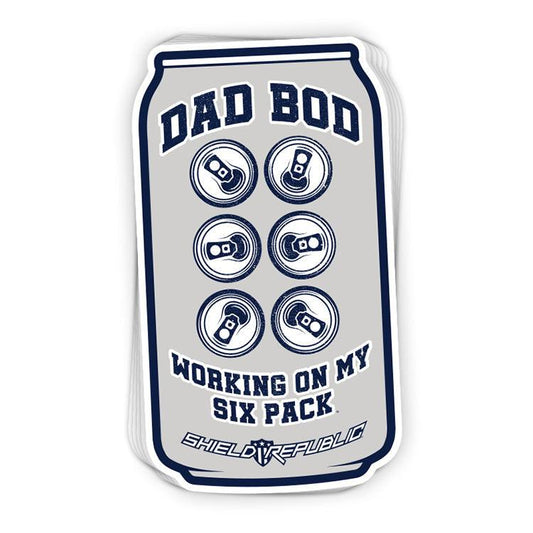 Bieretikett "Dad Bod"