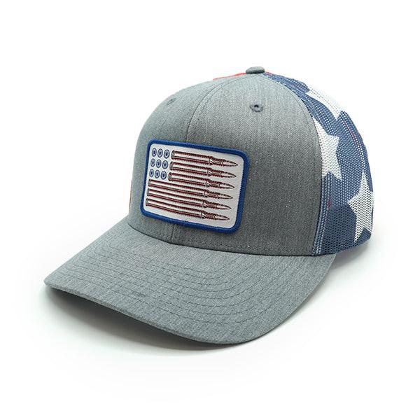 USA Bullet Flag Aufnäher Mütze