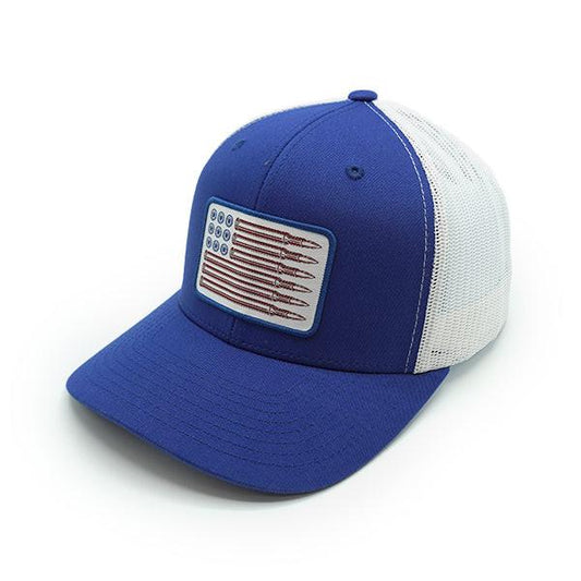 USA Bullet Flag Aufnäher Mütze