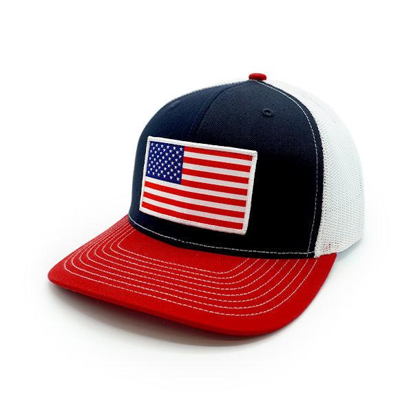 USA Flag Bestickte Patch-Mütze