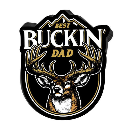 Bester Bock-Papa Hirsch (Aufkleber)
