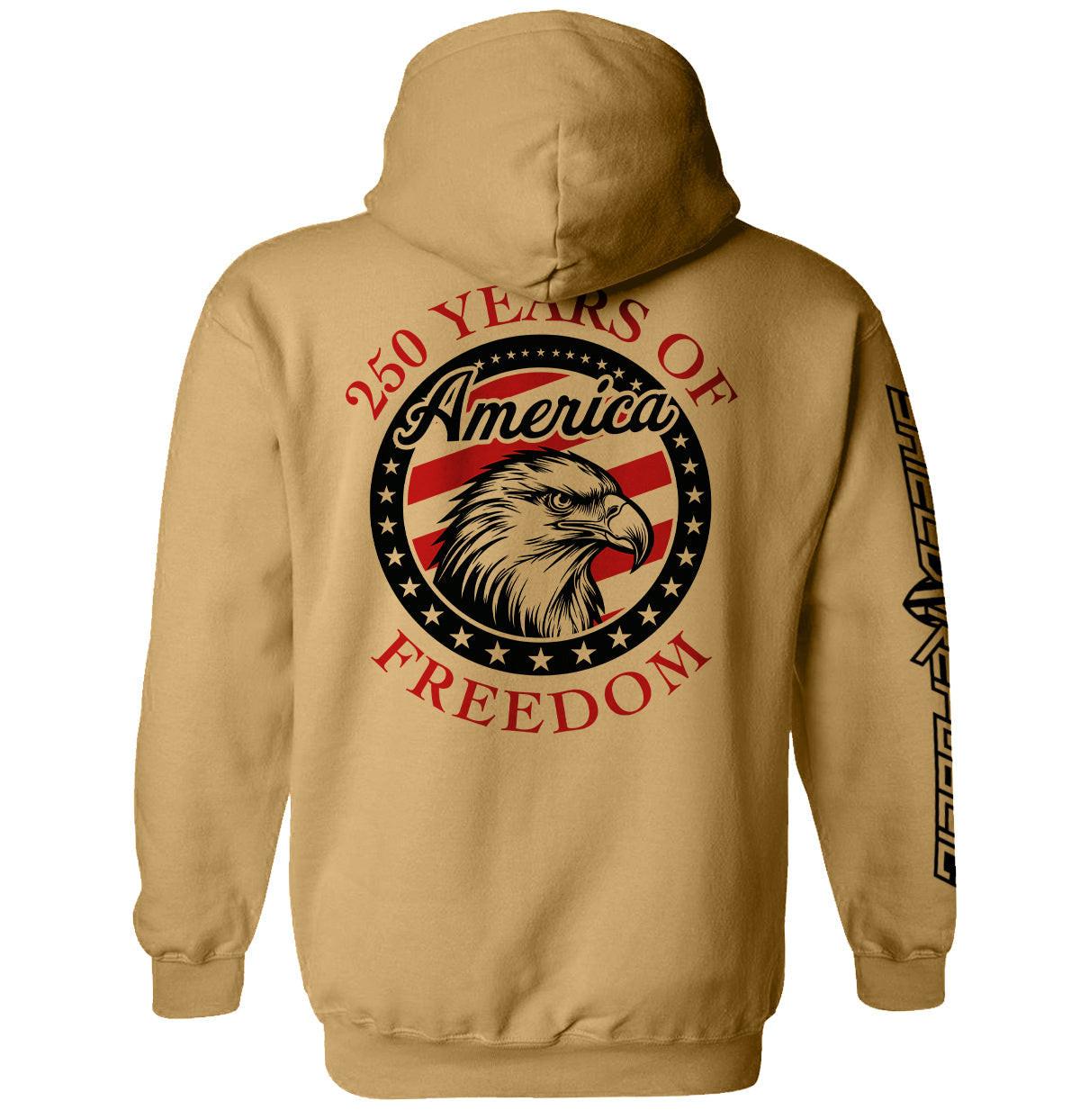 250 Years Of Freedom Eagle Circle