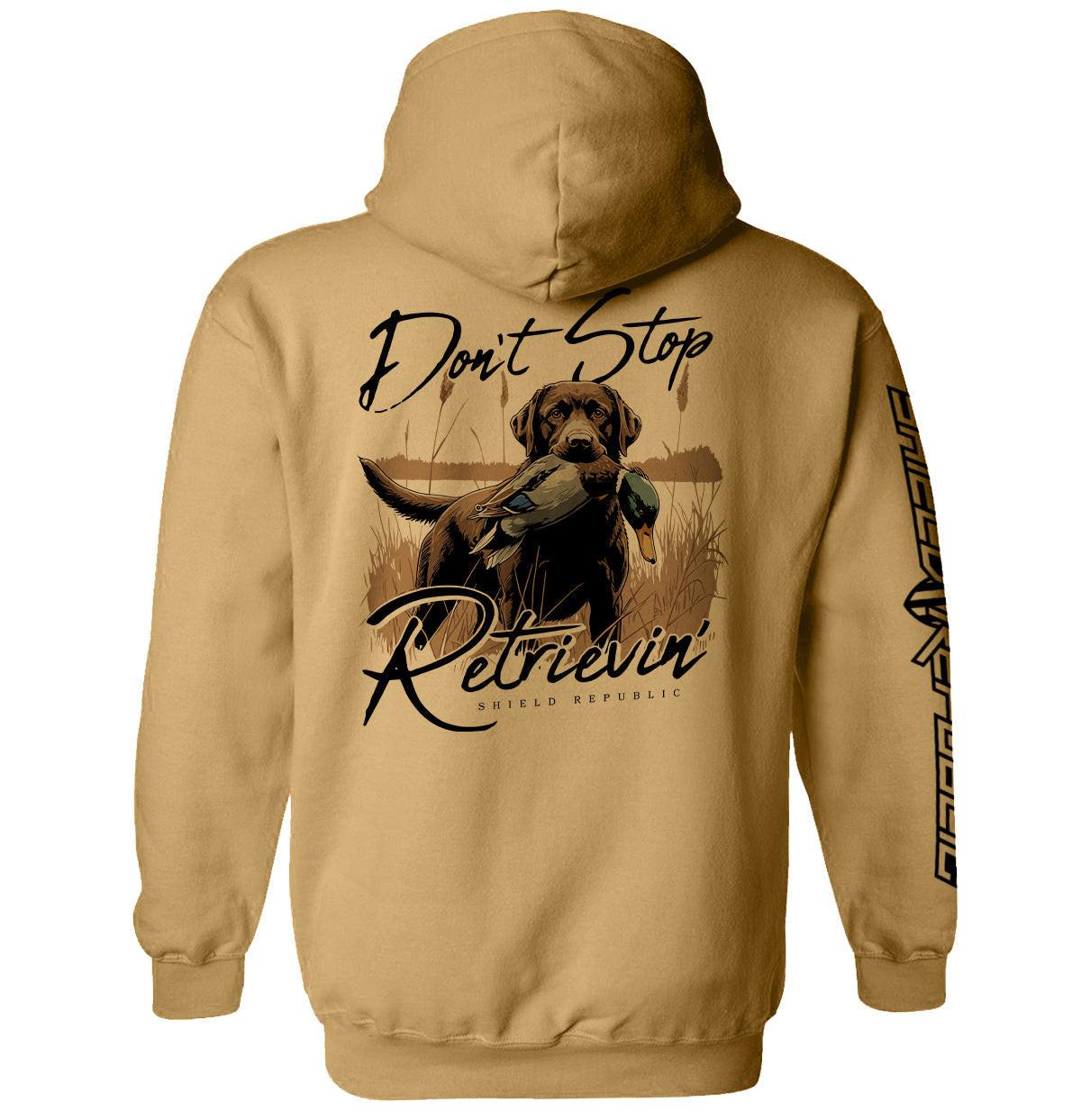 Don't Stop Retrievin' Schokoladen-Labrador