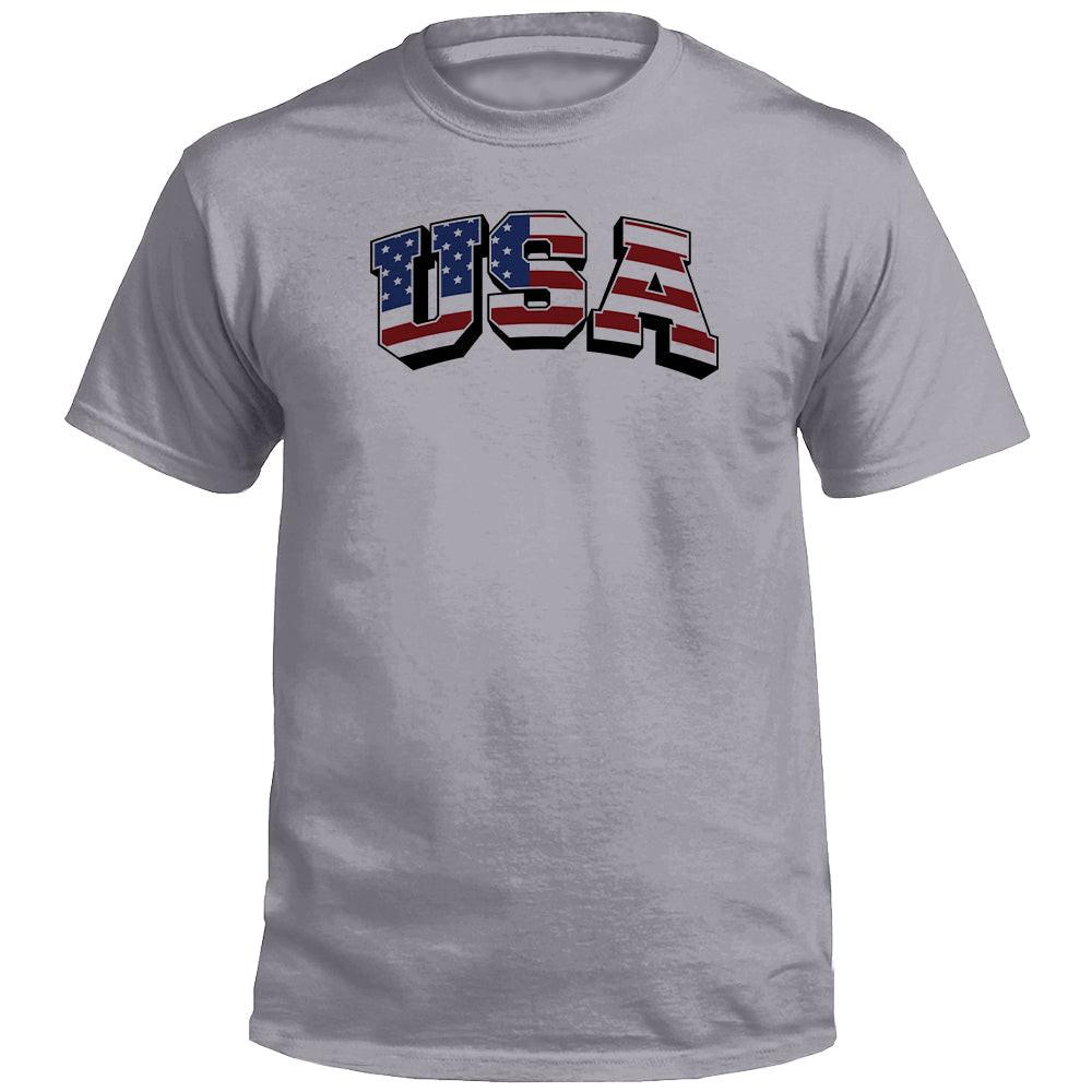 USA Flag Beschriftung (Vorderseite)