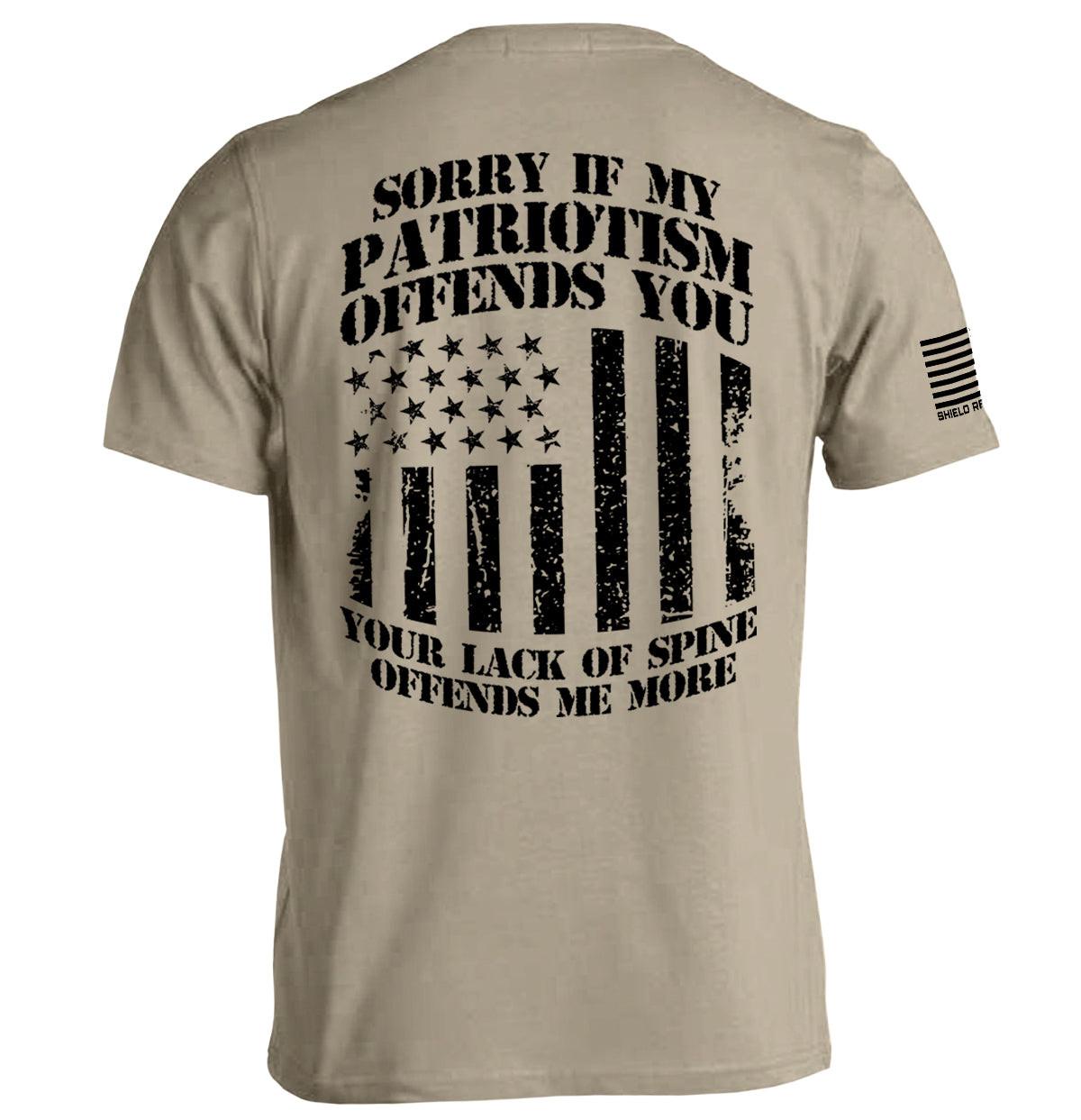 Entschuldigung, wenn mein Patriotismus beleidigt