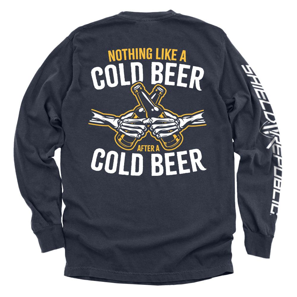 Nichts geht über ein kaltes Bier nach einem kalten Bier