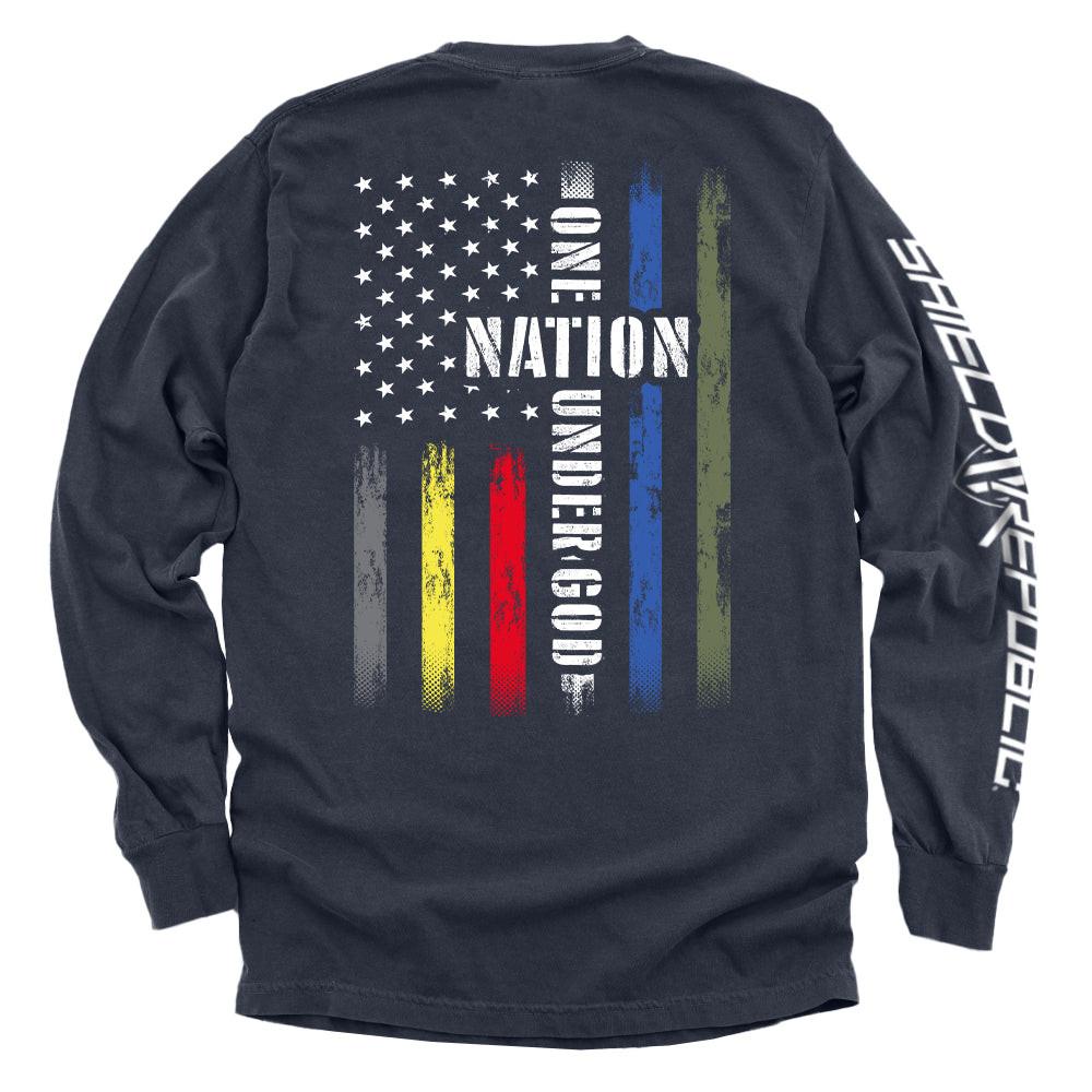 "One Nation Under God" Erste-Hilfe-Flagge