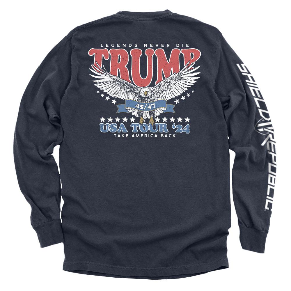 Legenden sterben nie – Trump USA Tour 2024