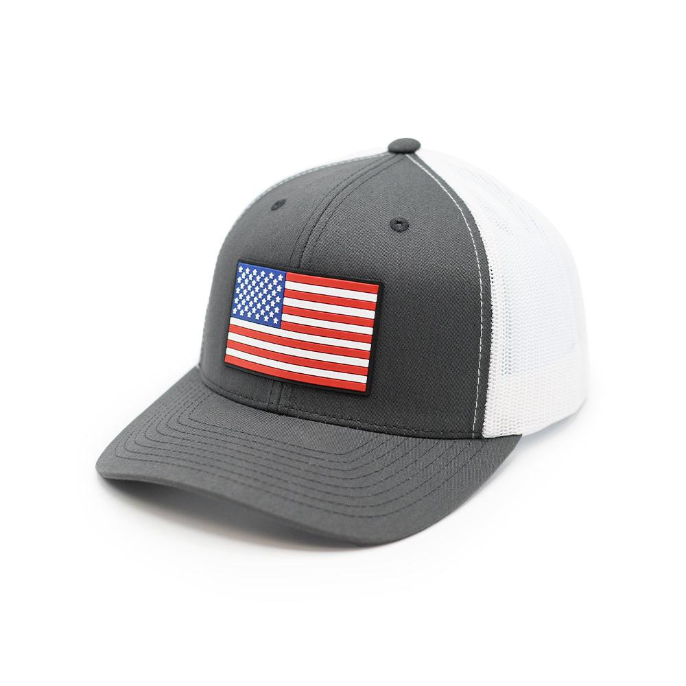 USA Flag PVC Aufnäher Mütze