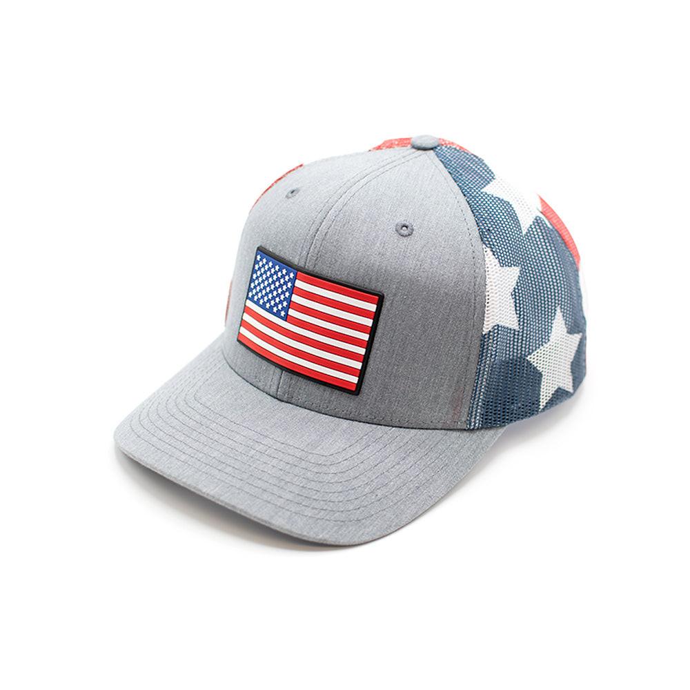 USA Flag PVC Aufnäher Mütze