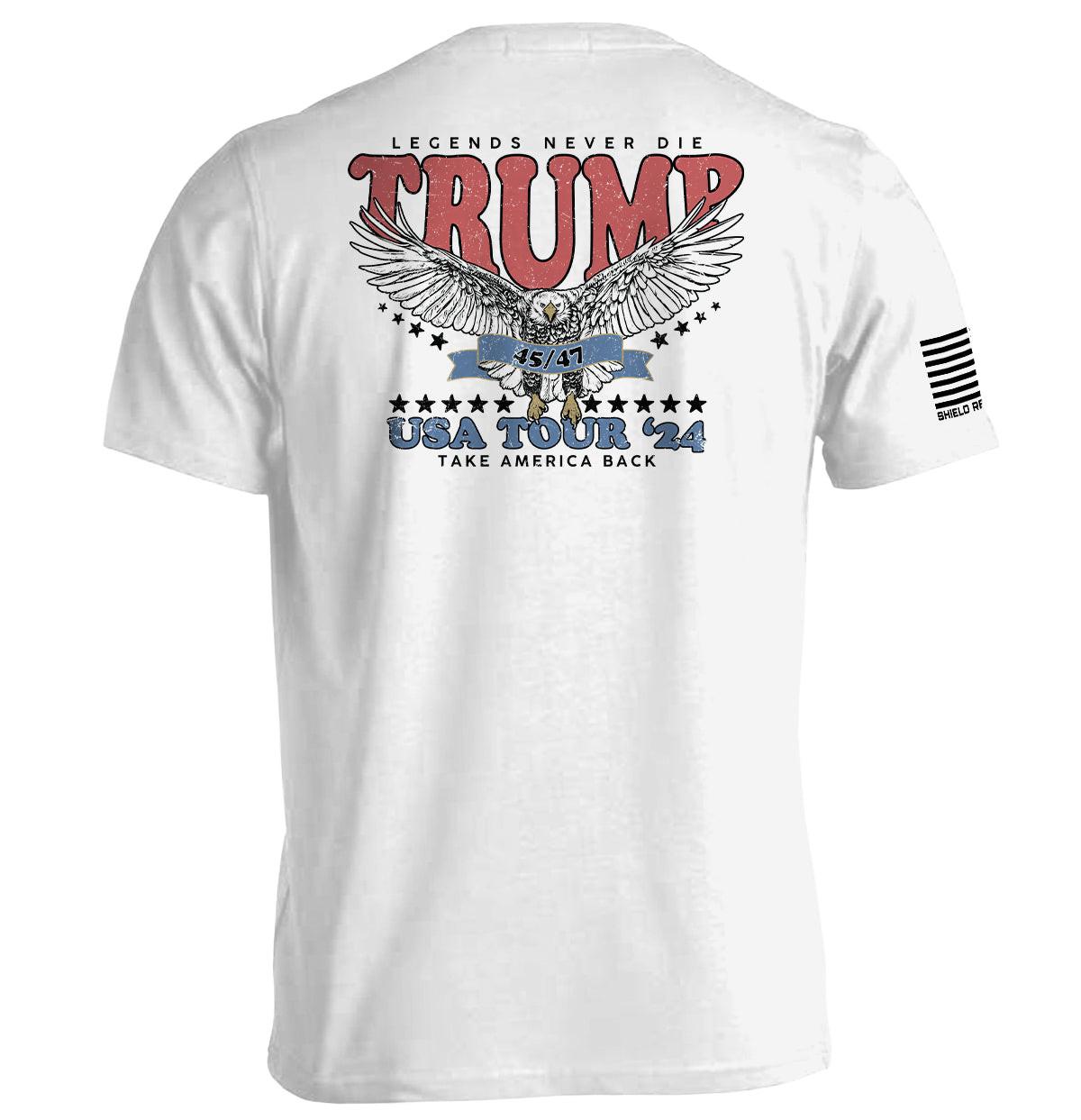 Legenden sterben nie – Trump USA Tour 2024