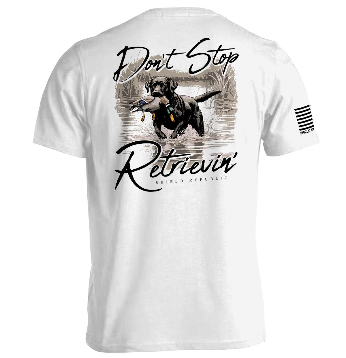 Don't Stop Retrievin' Schwarzer Labrador