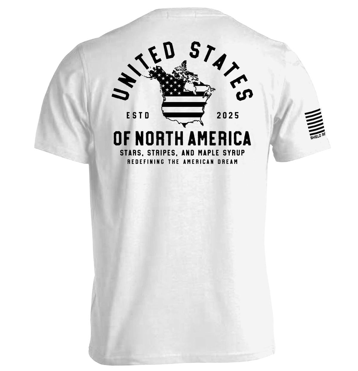Die Vereinigten Staaten von Nordamerika (schwarz)